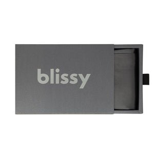 Blissy Standard Grey Pillowcase Lifestyle – Mulberry Silk