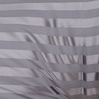 Blissy Queen Grey Striped Pillowcase Lifestyle – Mulberry Silk