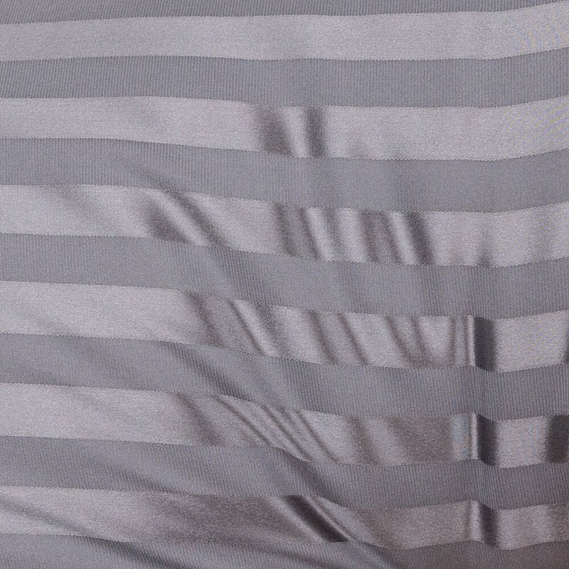 Blissy Queen Grey Striped Pillowcase Lifestyle – Mulberry Silk