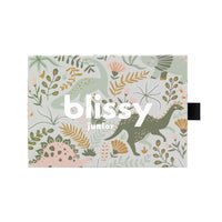 Blissy Dinosaur Silk Pillowcase Detail –