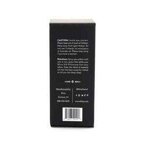 Award-Winning Aromatherapy Spray Blissy Sleep & Pillow Mist Close-Up – Blissy 22 Momme Silk