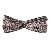 Blissy Leopard Silk Blissy Head Piece Detail –