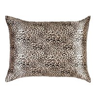 Blissy Mulberry Silk Pillowcase – Leopard Queen