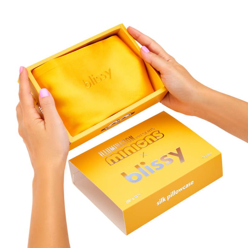 Blissy Mulberry Silk Pillowcase – Sleepyhead Minion