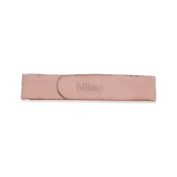 Rose Gold Blissy Beauty Band Close-Up – Blissy 22 Momme Silk