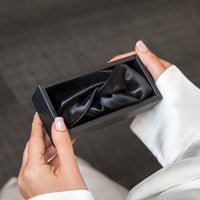 Black Blissy Head Piece – Blissy Premium Silk