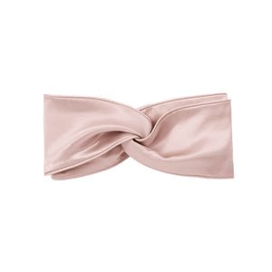 Blissy Pink Blissy Head Piece Lifestyle – Mulberry Silk