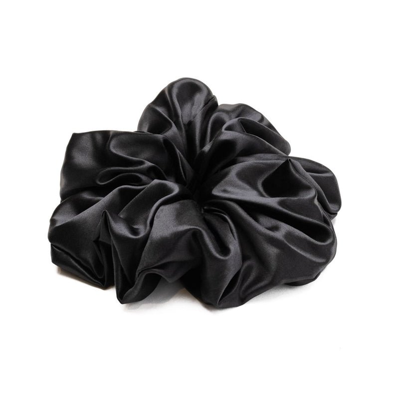 100% Mulberry Silk Hair Tie Blissy Oversized Silk Scrunchie – Blissy Premium Silk