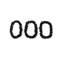 Blissy 100% Mulberry Silk Hair Ties Silk Blissy Silk Skinny Scrunchies (3-Pack) Detail –