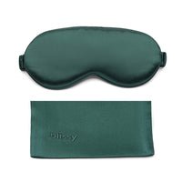 Blissy Emerald Sleep Mask Lifestyle – Mulberry Silk