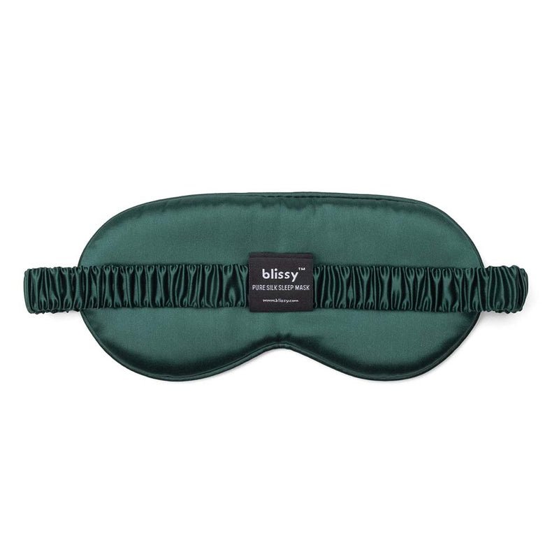 Emerald Sleep Mask – Blissy Premium Silk