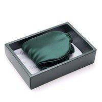 Emerald Sleep Mask Close-Up – Blissy 22 Momme Silk