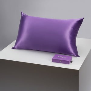 Blissy King Orchid Pillowcase – 22 Momme Mulberry Silk, 100% Silk