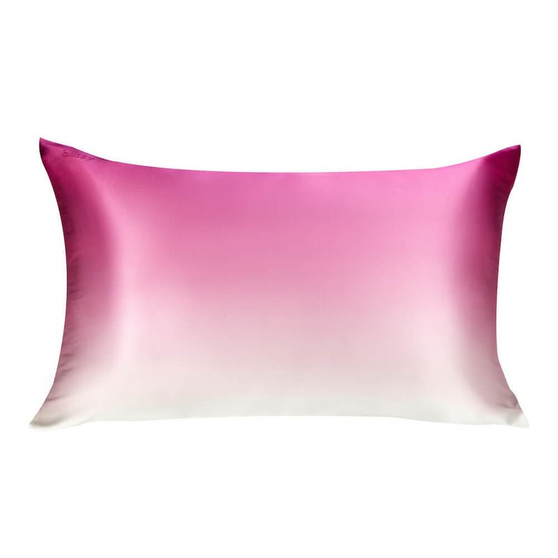 King Pink Ombre Pillowcase – Blissy Premium Silk