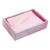 Blissy Pink Tie-Dye Silk Pillowcase Detail – Queen
