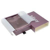 Blissy Standard Plum Pillowcase Lifestyle – Mulberry Silk