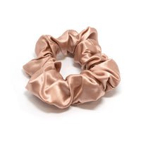 Blissy Rose Gold Silk Blissy Scrunchies Detail –
