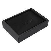 Blissy Black Silk Pillowcase Detail – King