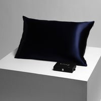 Blissy Standard Blue Pillowcase – 22 Momme Mulberry Silk, 100% Silk