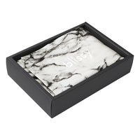Blissy Mulberry Silk Pillowcase – Light Marble Queen