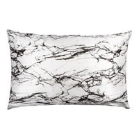 Light Marble Pillowcase Close-Up – Blissy 22 Momme Silk