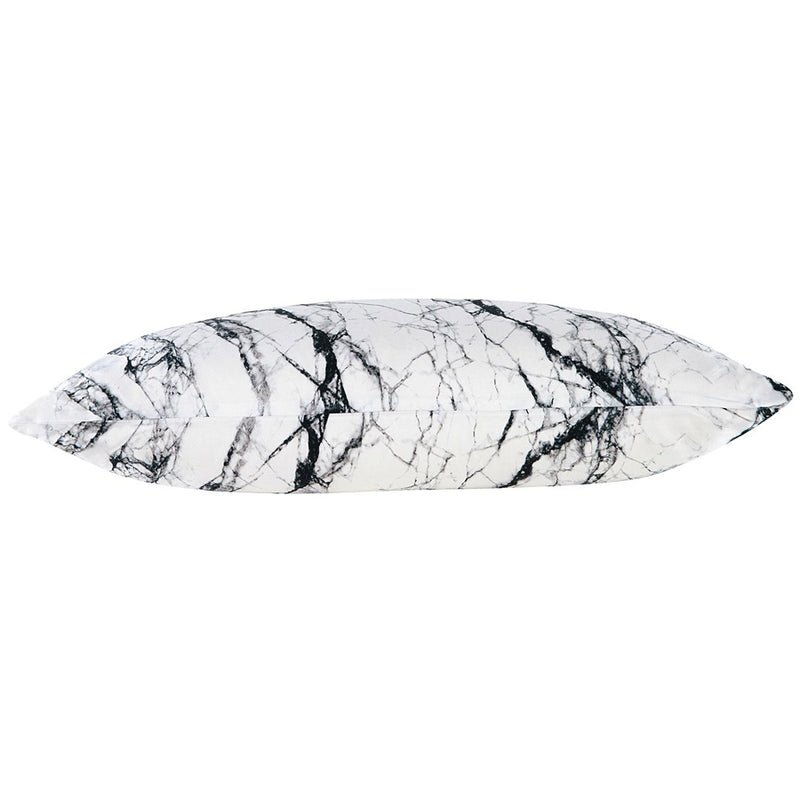 Blissy Queen Light Marble Pillowcase Lifestyle – Mulberry Silk