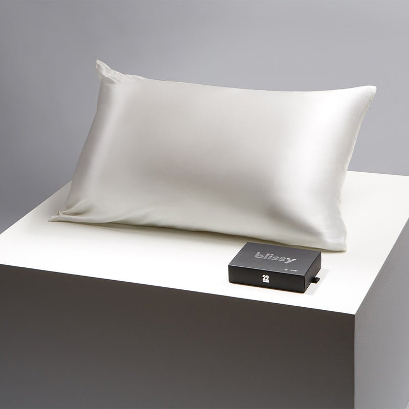 Blissy pink mulberry silk pillowcase