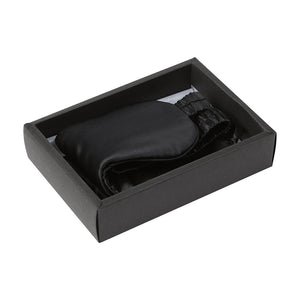 Blissy Mulberry Silk Sleep Mask – Black