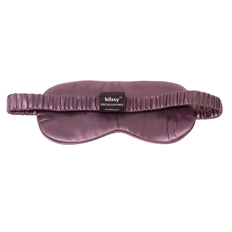 Plum Sleep Mask – Blissy Premium Silk