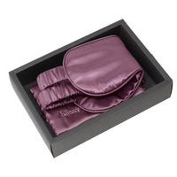 Blissy Mulberry Silk Sleep Mask – Plum