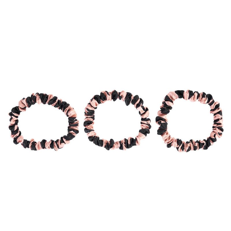 Blissy Tiger Blissy Skinny Scrunchies Lifestyle – Mulberry Silk